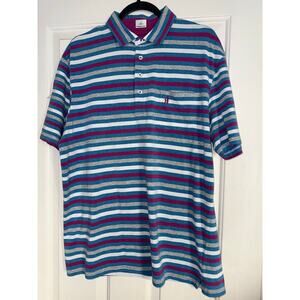 Johnnie-O Hangin’ Out Polo - Heather Gray - size Large